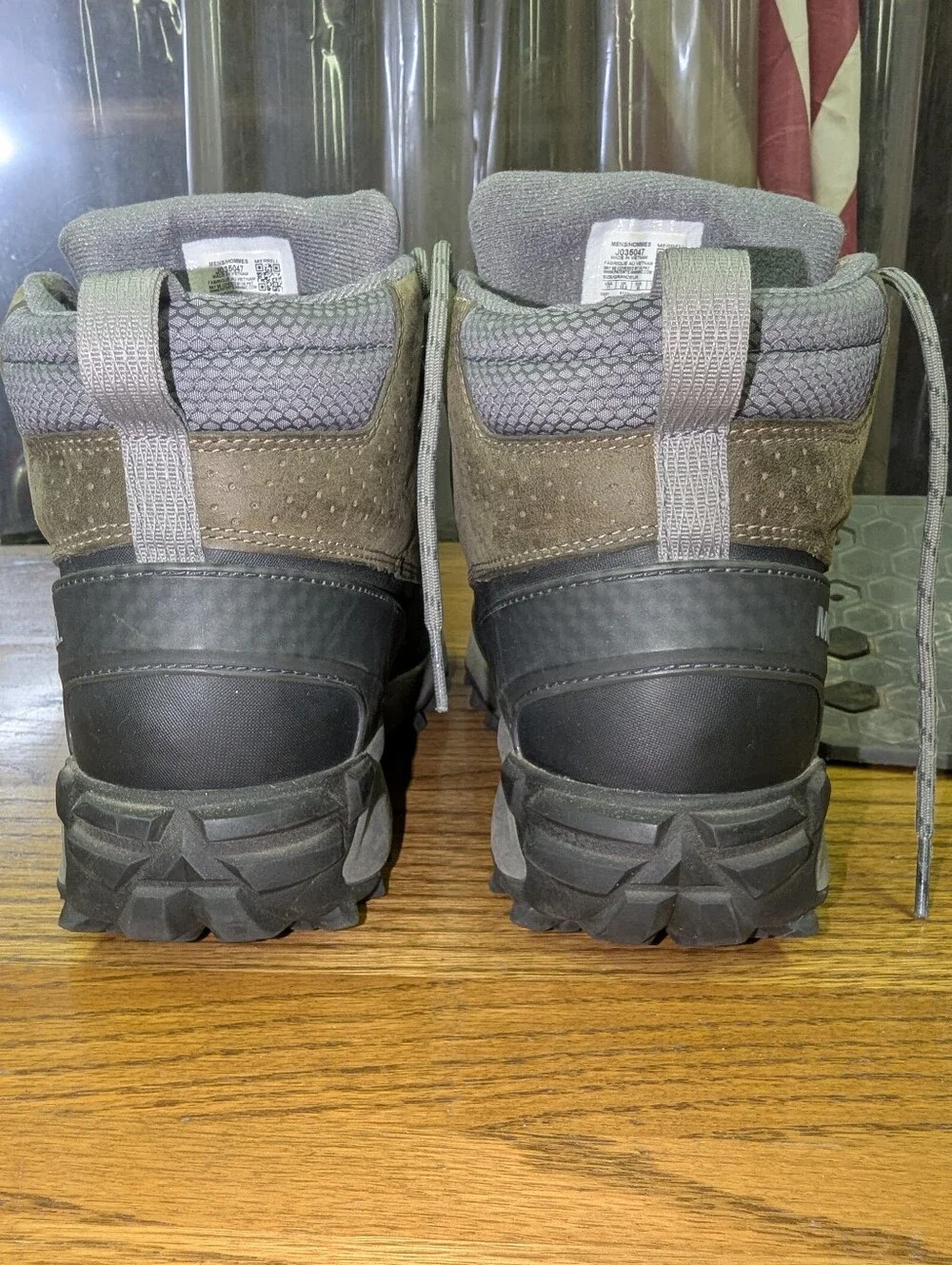 Merrell Men's Gray Waterproof Hiking Boots